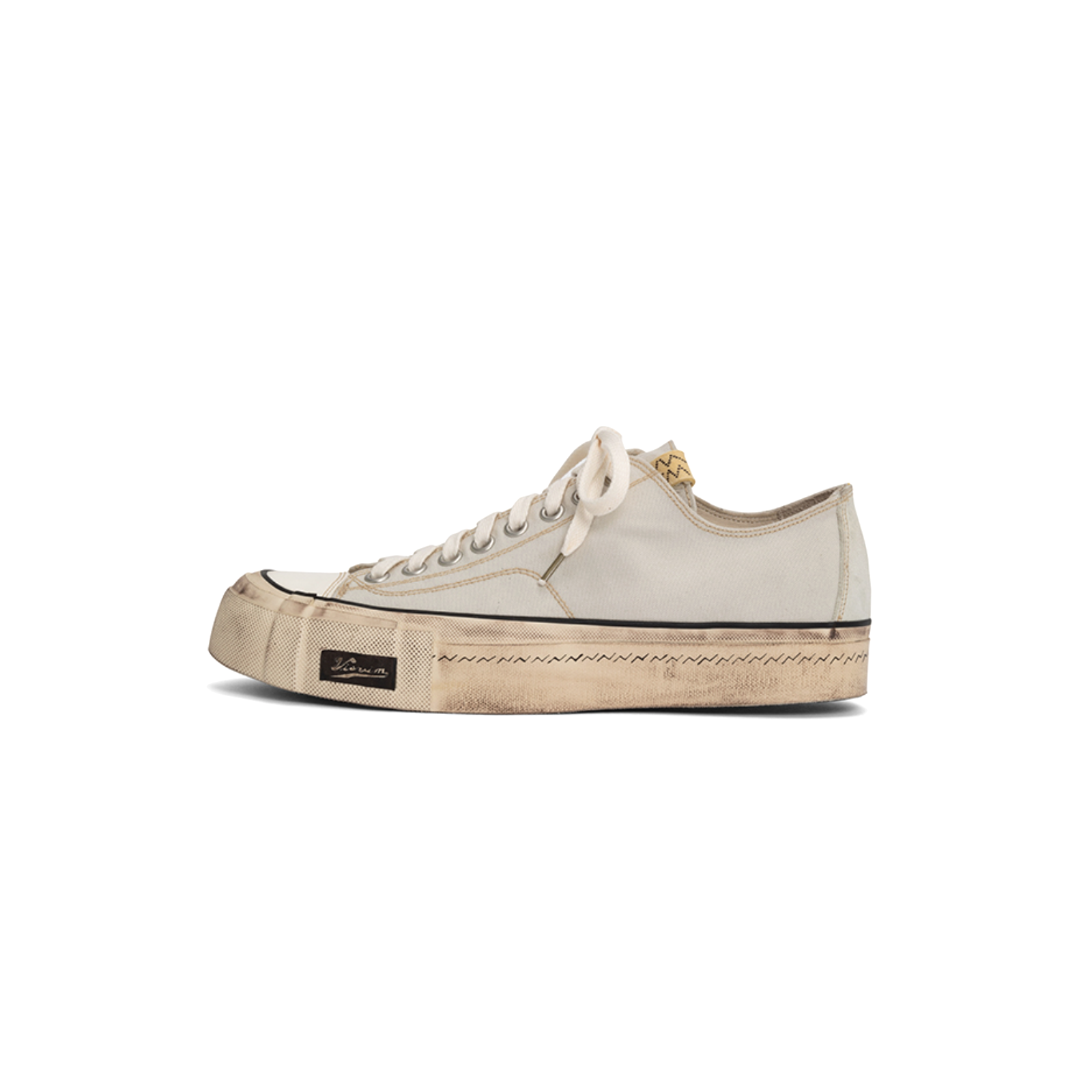 VISVIM SKAGWAY LO G．PATTEN キャンバス スニーカー VISVIM / SKAGWAY LO G.PATTEN (Ivory)